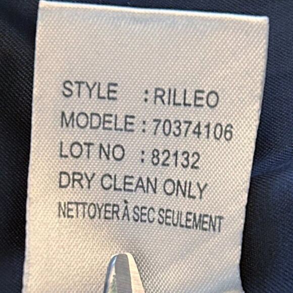 THEORY Cotton Blend One Button Blazer Jacket 6 - Picture 7 of 14